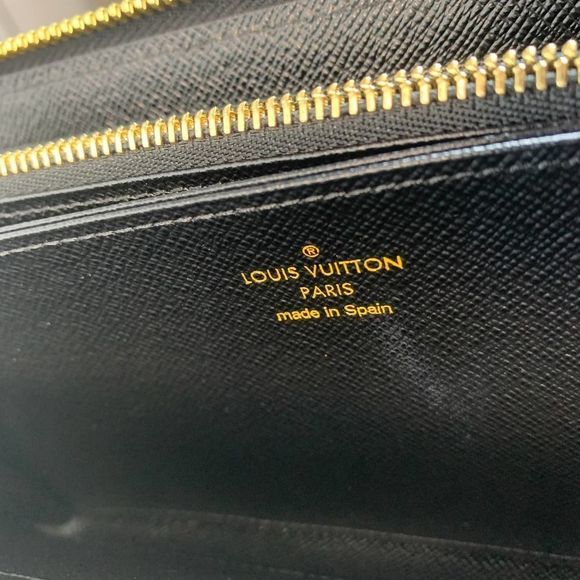 Louis Vuitton long Zippy Race Collection Wallet epi leather damier red/black LV - Picture 8 of 13